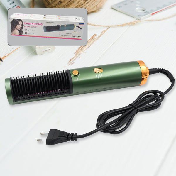 Hair Straightener Comb, Anti Scald Hot Comb Negative Ion Hair Straightener Brush Straightener 3 Gear Constant Temperature for Quick and Professional Hair Salon at Home (1200w), Hair accessories