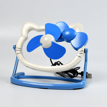 Hello Kitty USB Mini Fan: Cute, Quiet & Portable Desk Buddy (Battery Not Included)