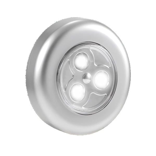 3 Led Cordless Stick Tap Wardrobe Touch Light Lamp