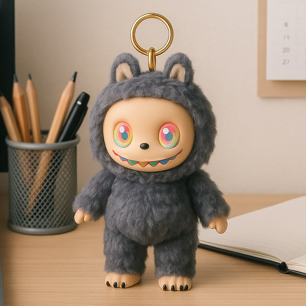 Labubu Doll Birthday Gift – Pop Mart Labubu Cartoon Character Toy | Random Design Collectible Action Figure | Cute Labubu Toy for Kids & Adults
