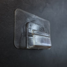 Cute Cartoon Print Transparent Wall Hook With Self-adhesive Back (1 Pc)