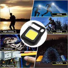 17784 Led Battery Operated Keychain Flashlight Small Work Light Withfolding Bracket Bottle Opener For Camping Hiking Emergency (1 Pc  Moq - 36 Pcs)