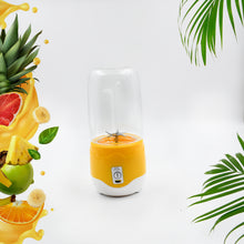 2260a Portable Electric Usb Juice Maker 6 Blade Blender Grinder Mixer Personal Size Usb Rechargeable Mini Juicer For Smoothies And Shakes With Juicer Cup - 400ml