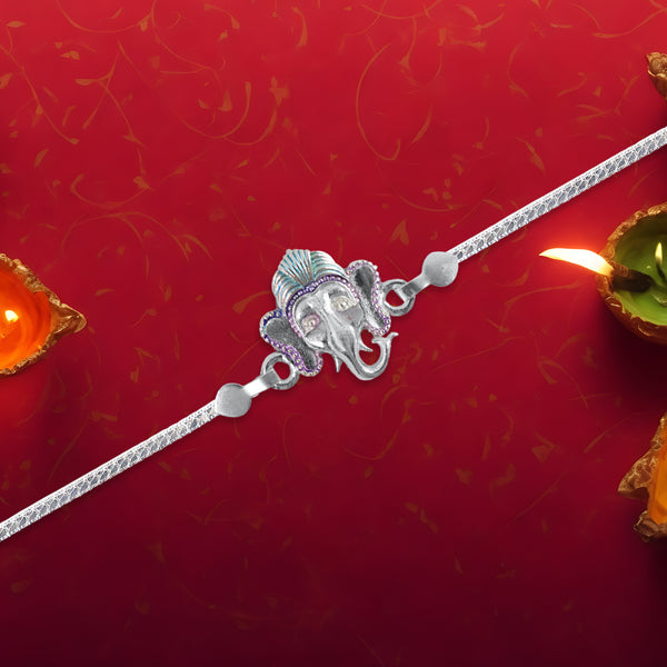 A Rakhi That Protects Like Ganpati  Full Of Grace And Good Fortune