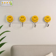 Multipurpose Self-Adhesive 4 hooks for wall Hook (1 Pc)