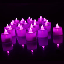 Flameless LED Tealights, Smokeless Plastic Decorative Candles - Led Tea Light Candle For Home Decoration (Pack Of 24)