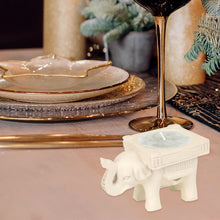 Elephant Shaped Tealight Candle Holder 1 Pc