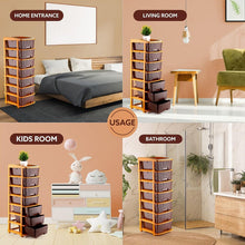 7-Layer Multipurpose Plastic Storage Drawer Organizer