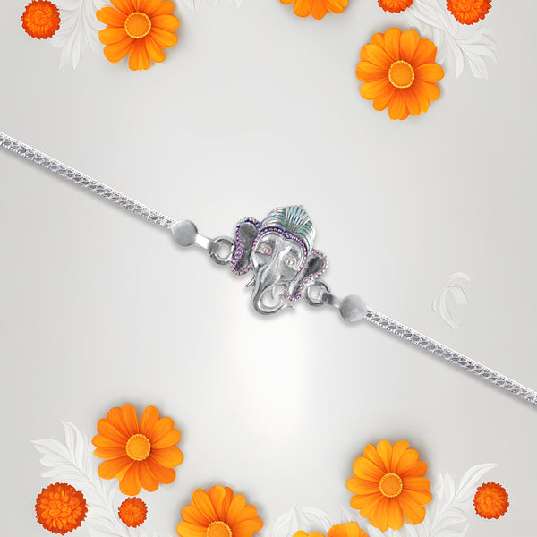 A Rakhi That Protects Like Ganpati  Full Of Grace And Good Fortune