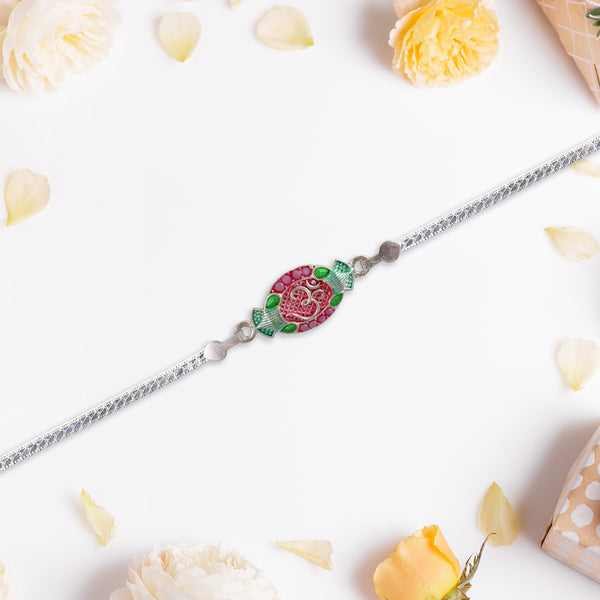 Sacred Om On A Sacred Day  A Rakhi Full Of Blessings And Love