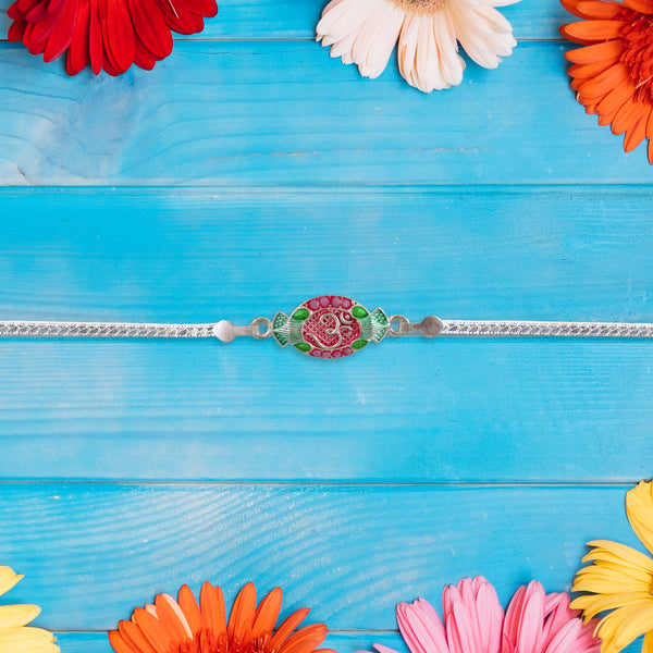 Sacred Om On A Sacred Day  A Rakhi Full Of Blessings And Love