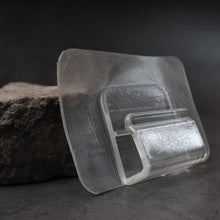 Cute Cartoon Print Transparent Wall Hook With Self-adhesive Back (1 Pc)